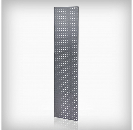 Perforált polc antracit színben: JOHNNY, 2 darab, 1800 x 20 x 420 mm