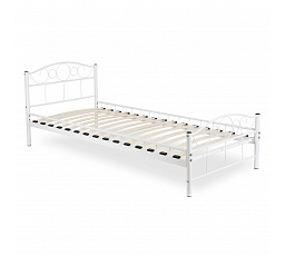Łóżko Metalowe GRIFFIN 90x200 Białe