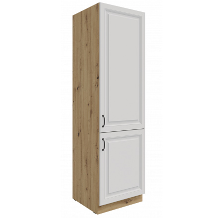 Kuchyňská skříň STELLO - 60 DK-210 2F, Dub Artisan/Bílý mat