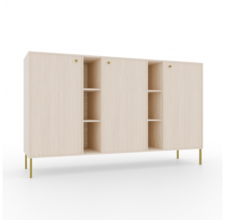 Komód 3D 6P Tili Homok bézs+Homok bézs