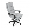 Kancelářské křeslo, synchronní mechanismus, stříbrná látka, KA-Y350 SIL