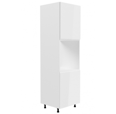 Konyhai alsó szekrény - ASPEN D60P P, fehér fényes