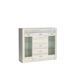 INDIANAPOLIS vitrin I8, craft fehér