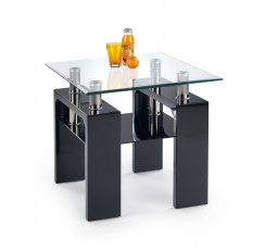 DIANA H KWADRAT konferencia asztal, fekete