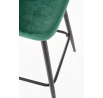 H96 bárszék, sötétzöld