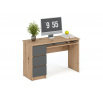 CINO íróasztal, Artisan Tölgy/Grafit