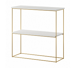Toni konzol Arany+Fehér