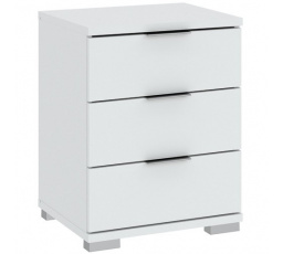 PRAHA 3S komód, Fehér