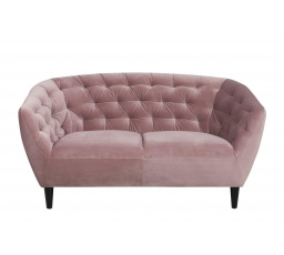 Ria VIC 2-személyes rózsaszín kanapé