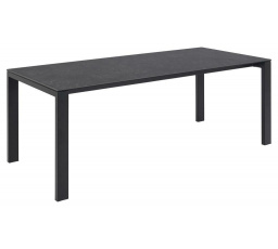 Brentford fekete asztal