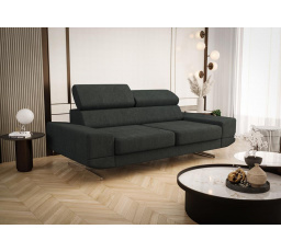 SOFA MILANO II 200 CM - Odcienie czarnego