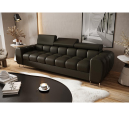 SOFA ASPEN III 265 CM SKÓRA NATURALNA - Skóra oliwkowy brąz