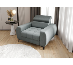 FOTEL PORTO 110 CM - Odcienie błękitnego