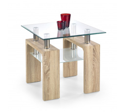 DIANA H KWADRAT konferencia asztal, sonoma tölgy