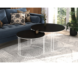 Konferencia asztal 2 az 1-ben ETTA Fehér+Fekete