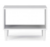 Dullum 60 Coffee Table White Biały 60x45 Not applicable