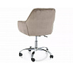 Q-190 VELVET irodai szék, Sötét bézs Bluvel 40