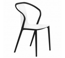 Bella szék fekete/fehér
