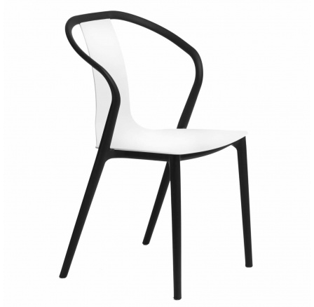 Bella szék fekete/fehér
