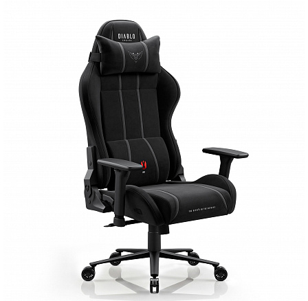 Játék szék szövet fekete Diablo X-One 2.0 Burned Black King