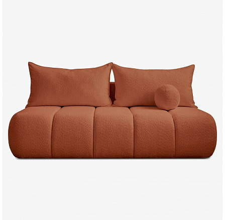 Sofa Rozkładana SARIA Ruda Boucle Sofa Rozkładana SARIA Ruda Boucle