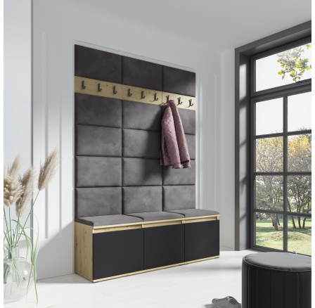 EMI 6 előszobafal, Trinity 34/Artisan + Fekete