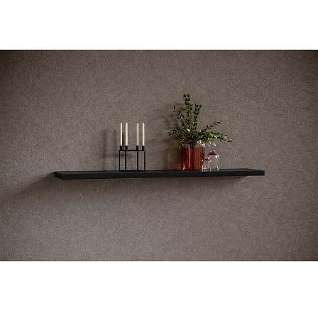 ANDREA függőpolc 120x26 Fekete Matt