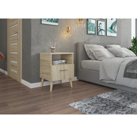 Éjjeliszekrény fiókkal LOGAN Sonoma