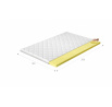 Topper Visco 160x200 Hipoalergiczny pokrowiec Microfibre