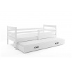 ERYK PODWÓJNE RAMA BIAŁY SZUFLADA BIAŁY 80 X 190 KPL