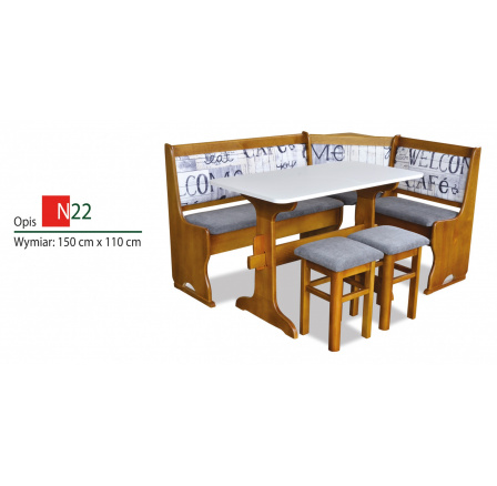 Narożnik kuchenny N22 (komplet) Narożnik kuchenny N22 (komplet)