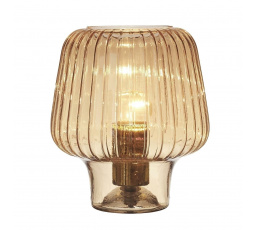 Lasima asztali lámpa borostyán színben