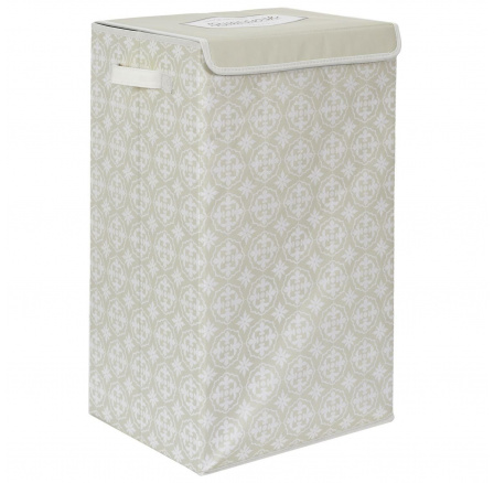 60x30x30 cm-es szennyestartó szürke szövetből