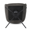 Jídelní židle, šedá, látka, DCH-P3174 GREY2