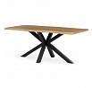 Jídelní stůl 180x90cm, mdf, divoký dub, HT-F4618 OAK
