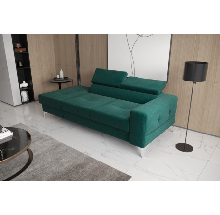 SOFA TOSCANIA II SZEZLONG 205 CM - Odcienie zieleni , Szezlong po lewej - lewa strona
