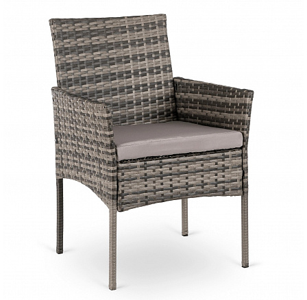 2x Krzesło Ogrodowe CORTO Szare