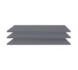 Police DUCA - DCP2 a Duca II szekrényhez, Antracit