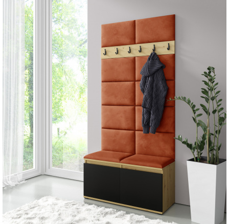 EMI 1 előszobafal, Trinity 25/Artisan + fekete