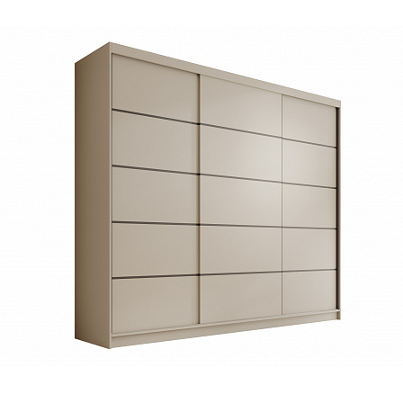 Tolóajtós szekrény Andy 250 Kašmír+Kašmír