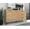 Nevio 13 Dąb artisan - komoda