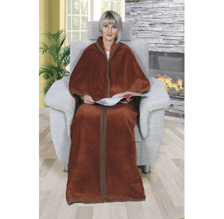 TV pytel micro 150x180cm hnědý