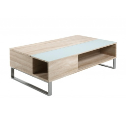 Azalea dohányzóasztal fehérített tölgy