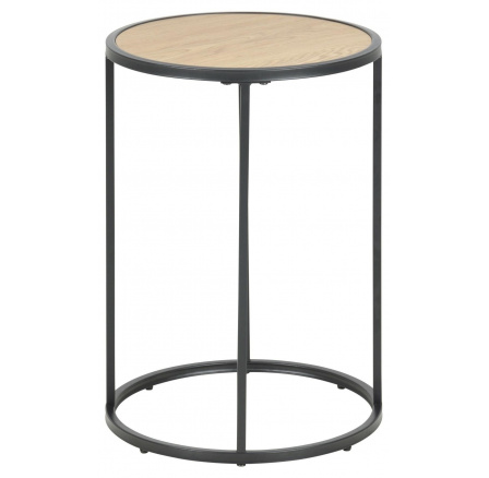 Seaford tölgy kerek asztal 40x40