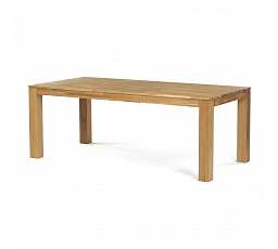 Jídelní stůl 200x100cm, masiv, dub, DS-H200 DUB