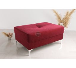 PUFA Z POJEMNIKIEM 100x55 CM - Wybierz własny kolor - Zapisz swój wybór- Galeria tkanin poniżej