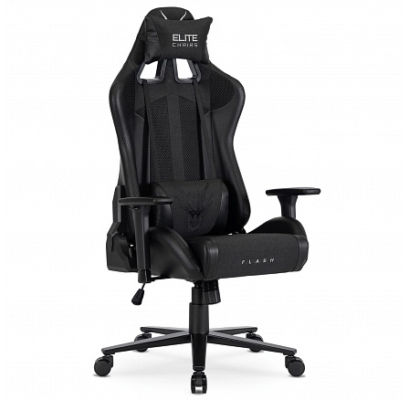 Fotel Obrotowy Gamingowy FLASH Czarny