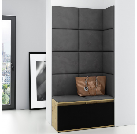 EMI 2 előszobafal, Trinity 15/Artisan + fekete