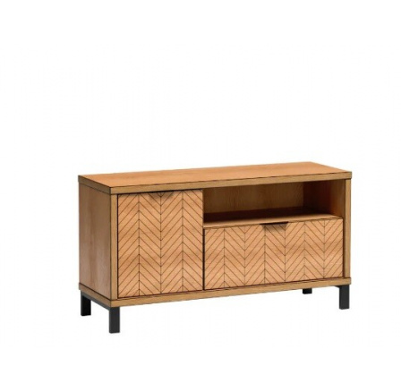 RTV komód Fonti F7 lábakkal Karamell tölgy