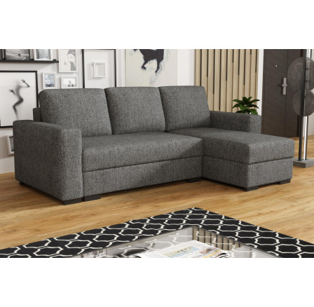 Sedací souprava Loreta UNI tmavě šedá